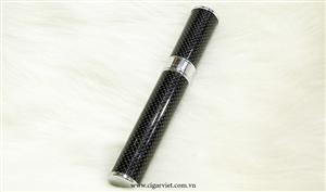 CIGAR VIET chuyên bán buôn, bán lẻ các loại ống đựng cigar COHIBA màu đen tại Hà Nội