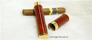 CIGAR VIET chuyên bán buôn, bán lẻ các loại ống đựng cigar COHIBA màu đen tại Hà Nội