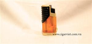 CIGAR VIET chuyên bán buôn, bán lẻ các loại bật khò cigar COHIBA màu vàng xanh 3 tia lửa tại hà nội