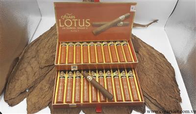 Cigar Lotus No5 Ống Nhôm Hộp 20 ống
