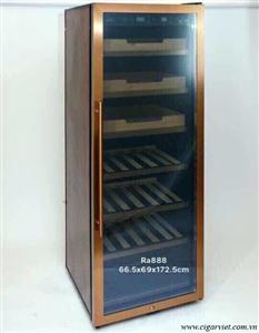 Tủ lạnh bảo quản thuốc cigar LUBINSKI  kích thước 66.5 x 69 x 172.5 cm ( Ra 888 )